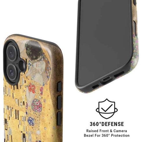 Klimt - The Kiss by Klimt iPhone 16 Plus Magsafe Impact Case